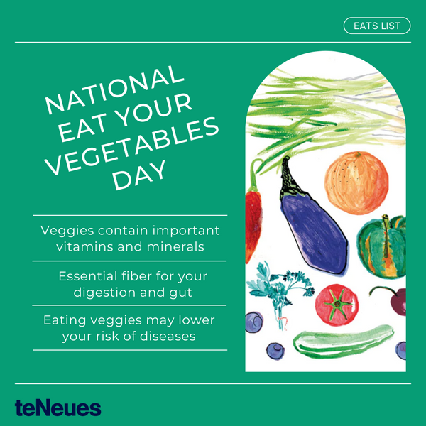 Eat Your Greens! June is National Fresh Fruit and Vegetable Month