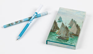 Fishing Boats by Claude Monet 8-Pen Set