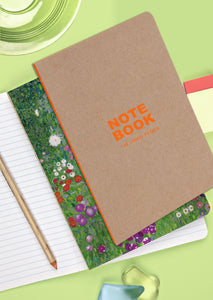 Hardcover Orange Journal Notebook A5 Size with Gift Box