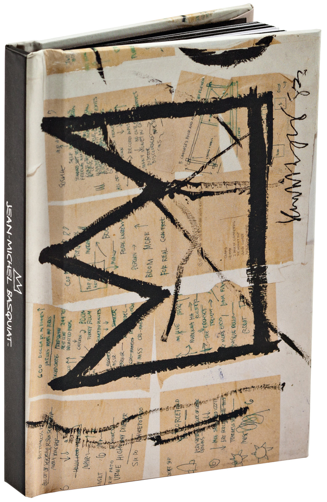 Jean-Michel Basquiat Mini Notebook, Crown (Untitled)