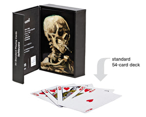 Head of a Skeleton...Playing Cards