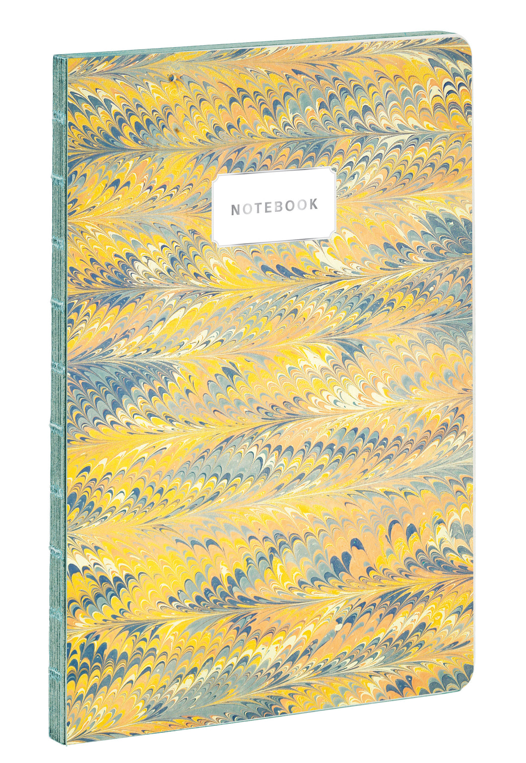 Florentine Yellow Marble A5 Notebook