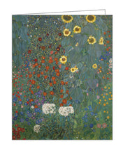 Gardens by Gustav Klimt, QuickNotes Notecard box with Magnetic Closure