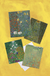 Gardens by Gustav Klimt, QuickNotes Gift Box of Notecards