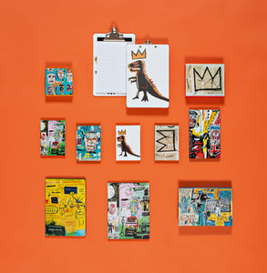 In Italian by Jean-Michel Basquiat Mini Sticky Book with interior pocket