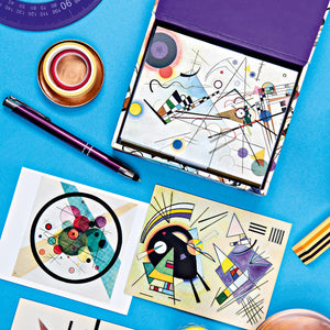 Kandinsky, Composition 8, QuickNotes notecard collection in a gift box with magnetic closure