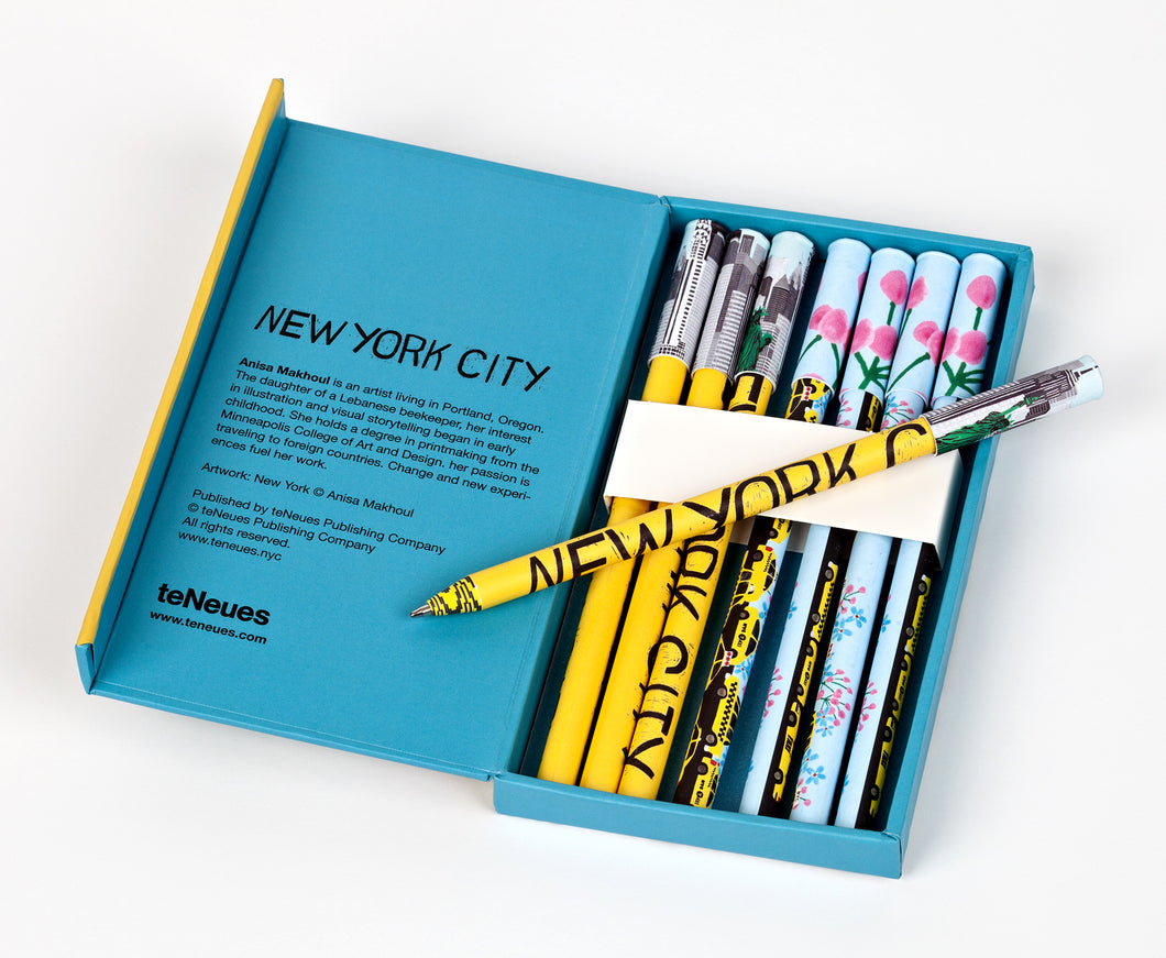 New York City 8-Pen Set